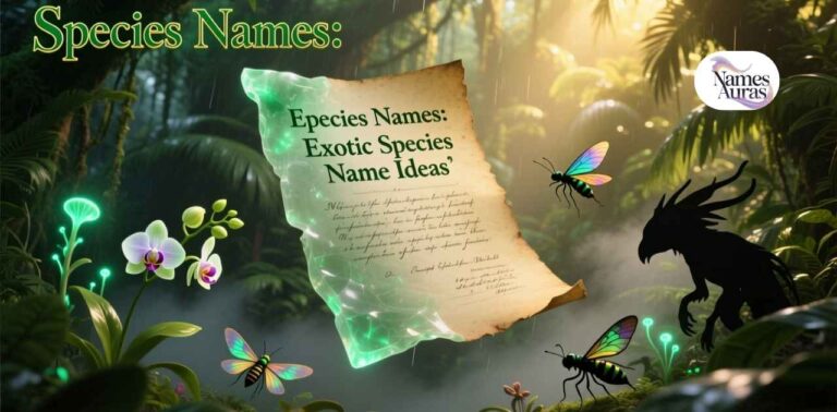 Species Names: Exotic Species Name Ideas