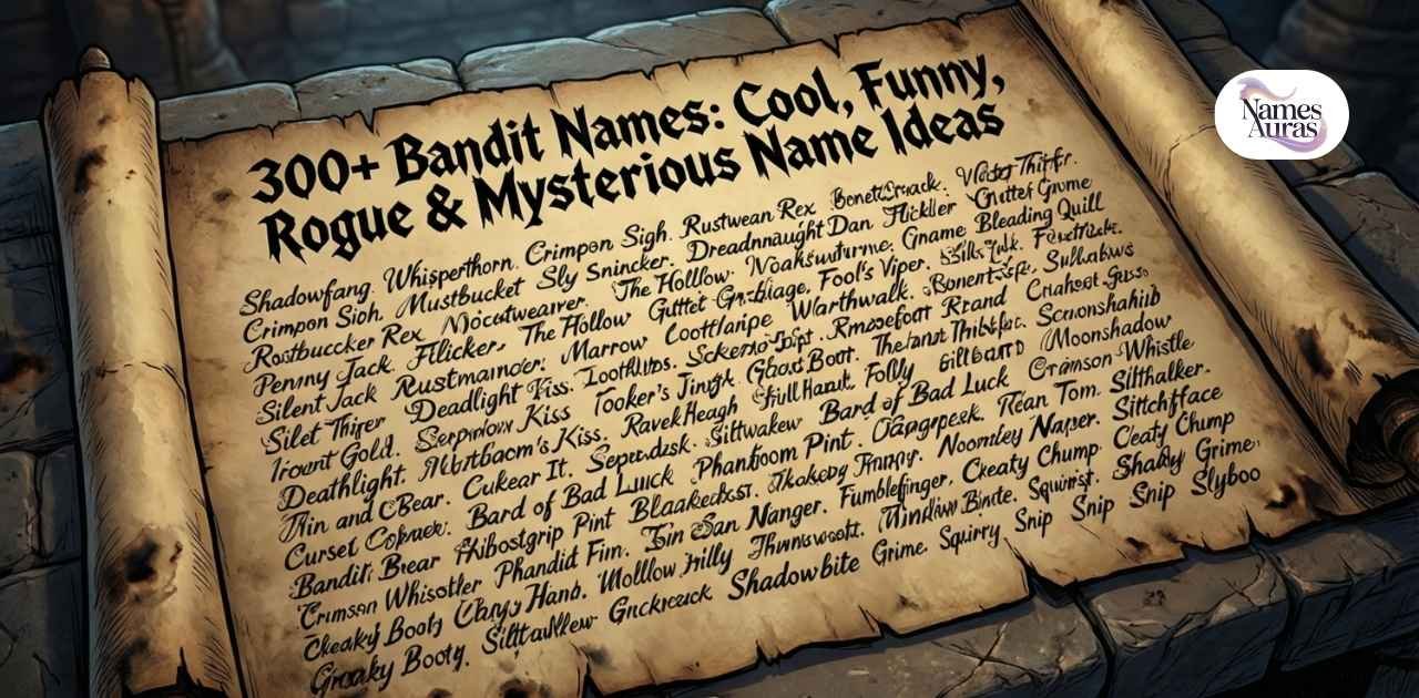 300-bandit-names-cool-funny-rogue-mysterious-name-ideas