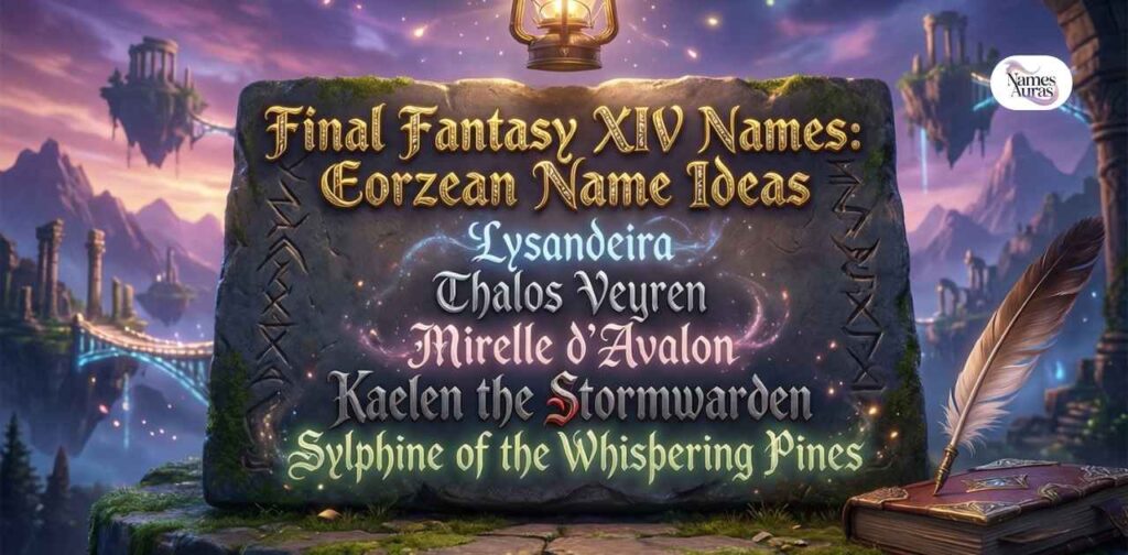 Final Fantasy XIV Names: Eorzean Name Ideas
