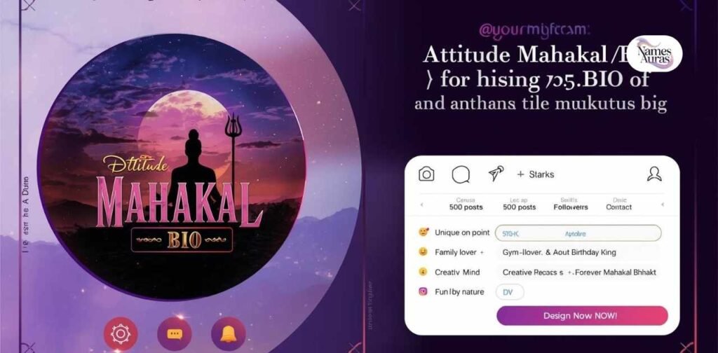 attitude-mahakal-bio-for-instagram