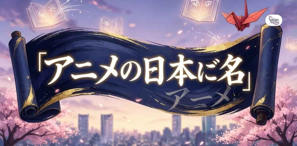 japanese-name-for-anime
