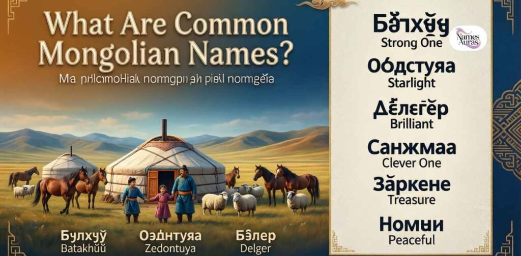 what-are-common-mongolian-names