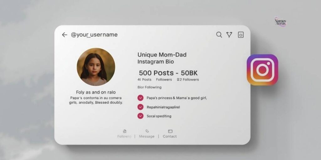 unique-mom-dad-instagram-bio
