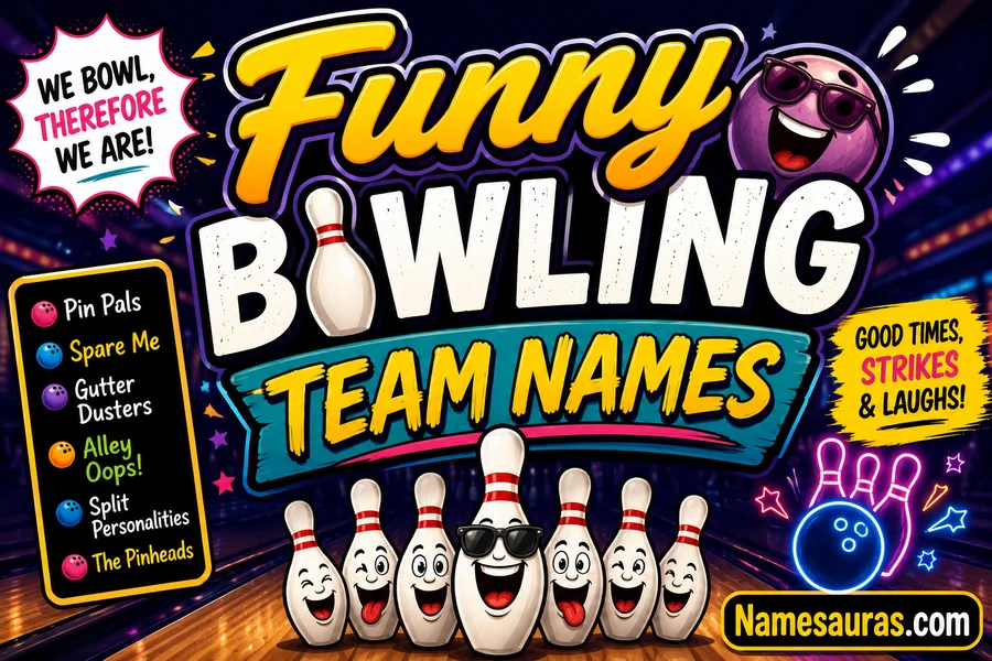 Funny Bowling Team Names