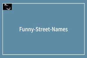 Funny Street Names