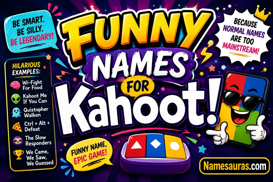 Funny Names for Kahoot