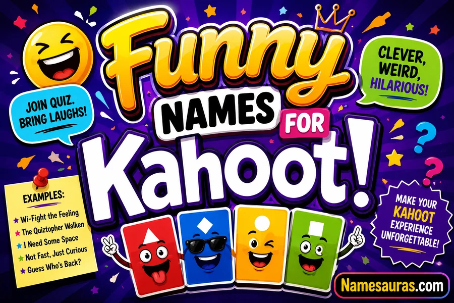 Funny Names for Kahoot
