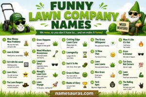 Funny Lawn Company Names