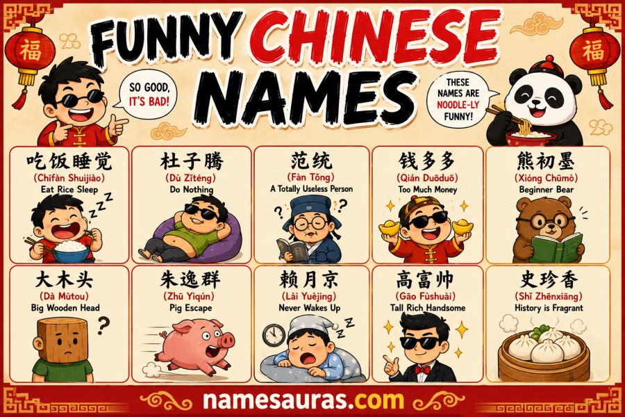 Funny Chinese Names