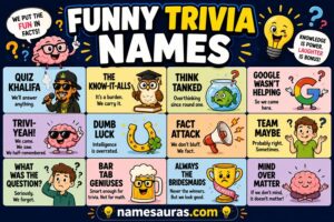 funny trivia names